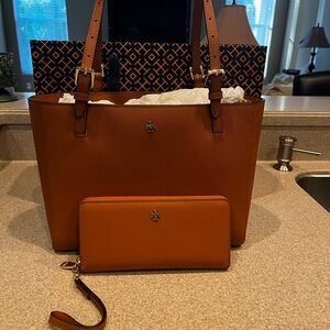 Tory Burch Tan Tote Bag